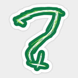 Question Mark Sticker